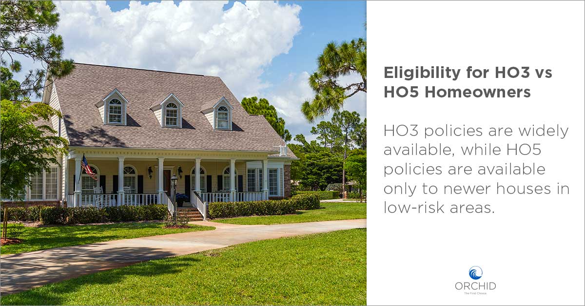 HO3 vs HO5 Homeowners Insurance Policies