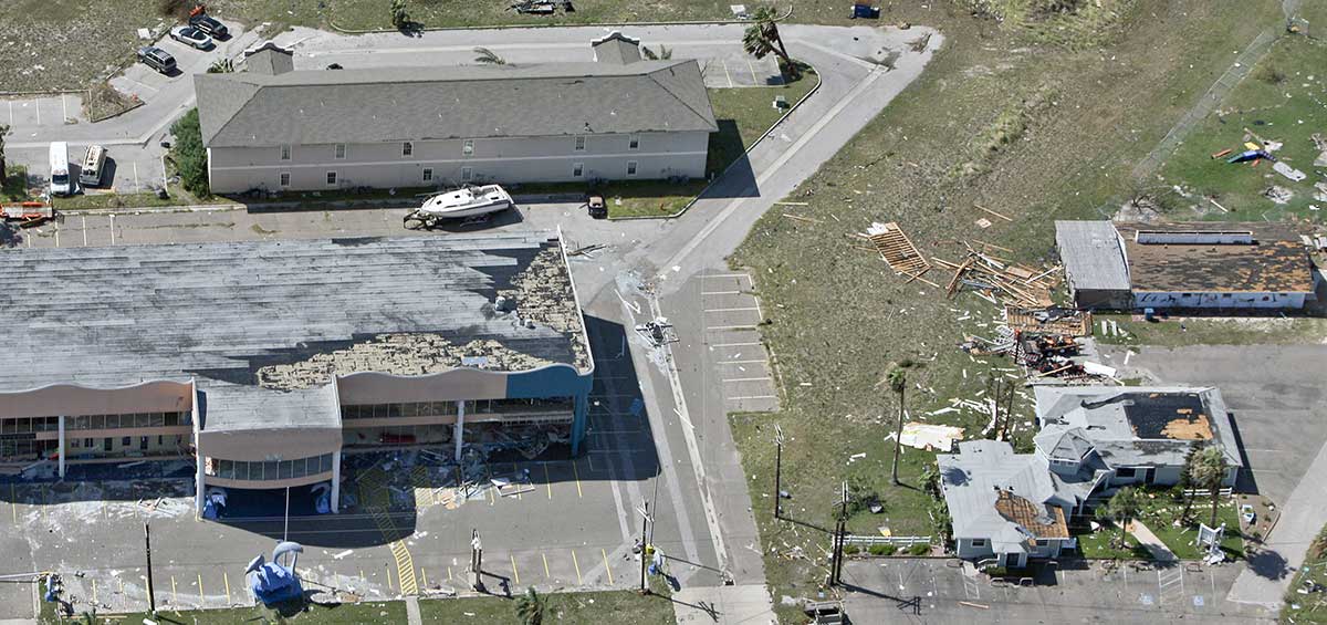 Wind Damage to a Commercial Building
