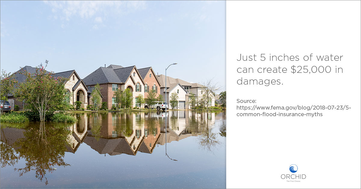 Homeowners flood damage