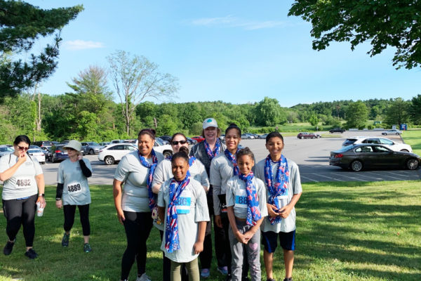 Peabody Office ran a 5K to raise money for the Lahey Clinic Cancer Center